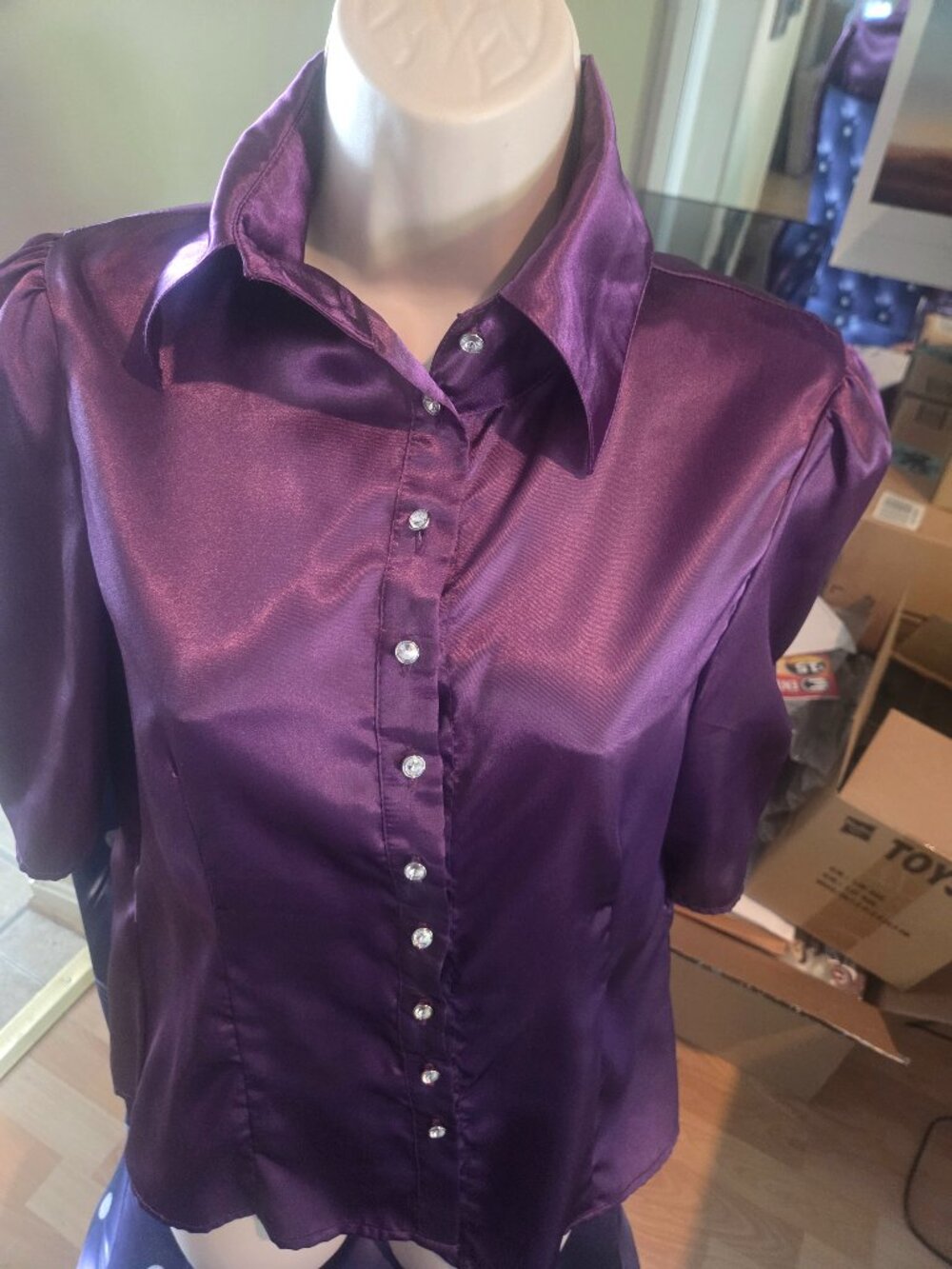 Lot of three fashion tops different styles and  brands size medium